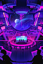 This contains an image of Space Park Board Game Art — Orlin Culture Sh
