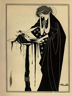 比亚兹莱：用短暂生命创造无限影响的黑白插画大师_媒体关注_雅昌新闻