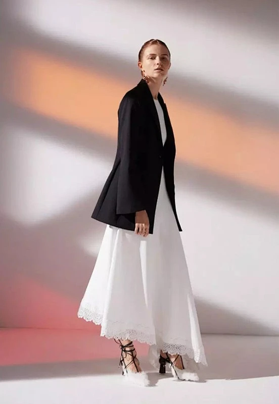 ochirly欧时力女装2019春季黑标系列新品服饰搭配
