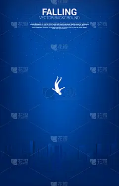 男人,巨大的,城市,天空,寂寞,人,暗色,空白的,概念,垂直画幅