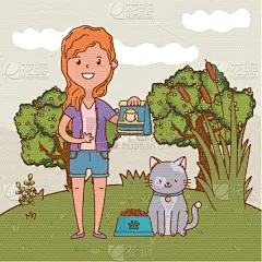 儿童,幸福,童年,动画片,白色人种,幼儿,婴儿,女孩,户外,白昼