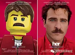 预热奥斯卡，Yahoo! Movies 邀请 Old Red Jalopy 合作打造乐高人偶版电影海报