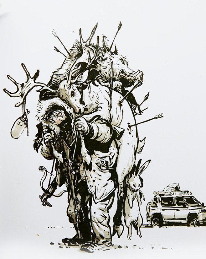 金正基作品精选集 速写画集韩国大神kim.