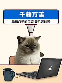 打工人精神状态表情包 - 小红书