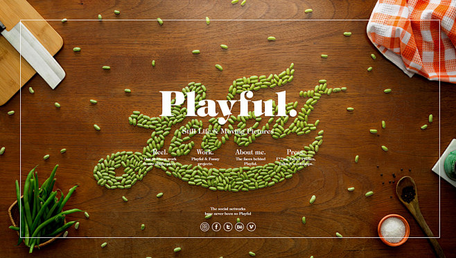 Playful设计创意网站 来源自黄蜂网...