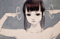 画师 Cotoh Tsumi  笔下的少女
