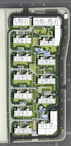 2022小清新庭院彩平面PSD分层素材私家花园庭院景观彩平图ps素材-花瓣网