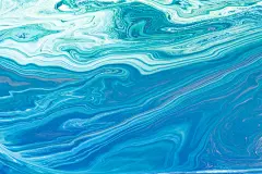 大理石背景 | 点击来源直接获取大图文件 |Blue Acrylic pour Color Liquid marble abstract surfaces Design.