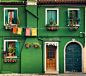 Colorful, Burano, Italy
photo via besttravelphotos