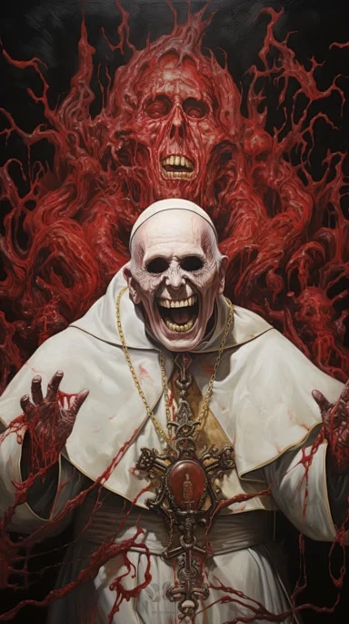 The Pope, art by Jus...