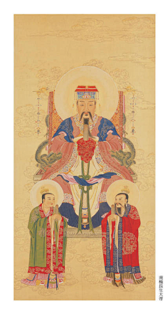 斗姆元君那只不二的猫采集到中古采集南斗六星君:司命星君,司禄星君