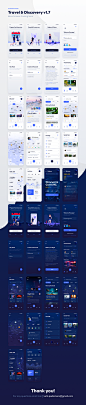 Travel & Discovery Ui Kit (Adobe XD & Photoshop) : Started as a personal passion project this UI Kit will help you kick-start your Travel-related app. The design is flexible and can be adopted for social or dating applications. You will find 32 to