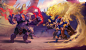 Arena Battle Illustrations - Rastakhan's Rumble, David Kegg : Arena Battle + Jungle Cinematic Illustrations for Blizzard's newest Hearthstone Expansion - Rastakhan's Rumble <br/>© Blizzard Entertainment 2018