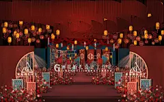 PS手绘婚礼效果图
