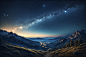 星空图高清摄影图片
