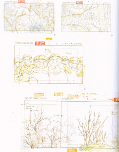 空白ke采集到宫崎骏手稿