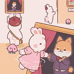 插画超话#BOBO兔的小日常# #每日一画#

这波啊 这波是BOBO的想象力系列～ 

前四张全都是动图嗷！不动戳大！不知道大家能不能get到每张图的点

喜欢可以关注一波！！桃子有在努力做个勤奋的原创日更博主！ ​​​​