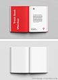 精装书籍企业宣传册封面设计贴图PSD智能贴图Mockup素材02