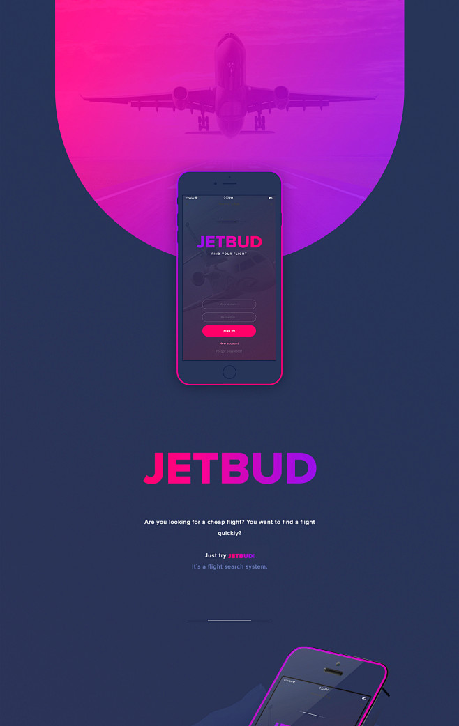 JETBUD App. : Design...