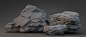 Cracked Rock Sculpts