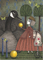德国艺术家Judith Clay的一组梦幻插画作品。在Judith Clay的笔下，充满着各种奇妙的事物。Judith Clay创造的小女孩，被置于各种场景之中，仿佛一个造梦者，过着一个人的梦幻生活。像童话，像历险，像奔赴一次旅行。