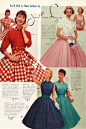 #20th-Century Fashion#
1950s❤️✨ ​​​​