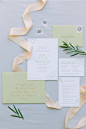 Stationery Wedding Inspiration - Style Me Pretty