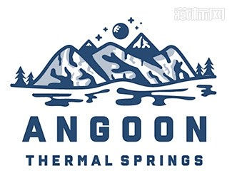 Angoon山logo设计