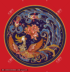 w小王子采集到龙凤云素材