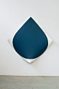 PETER BLAKE GALLERY  Jan Maarten Voskuil Drop Sea Blue Acrylic on linen 2015