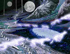 在荒原里祷告月亮的升起 - 小红书