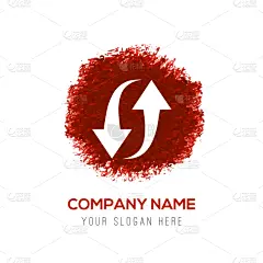 红色,水彩画,圆形,侧面视角,光标,两个物体,白色,创造力,分离着色,溅