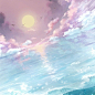 奇迹暖暖超话 暑期活动剧情CG和背景图 ​​​​