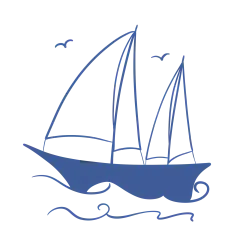 手绘帆船船舶免抠PNG装饰合成透明图案元素 平面设计PS素材 (41)