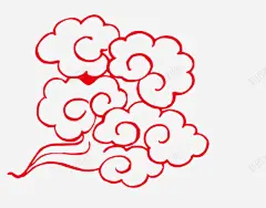 卡通简约祥云装饰广告 设计图片 免费下载 页面网页 平面电商 创意素材