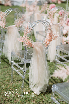 艺术家的思想采集到wedding-椅背装饰
