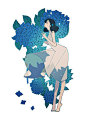 花拟人 - 堆糖，美图壁纸兴趣社区 _插画  人物_T2019117 #率叶插件，让花瓣网更好用_http://ly.jiuxihuan.net/?yqr=15389551#