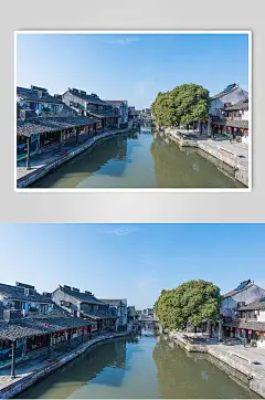 西塘古镇风景高清壁纸图片-众图网