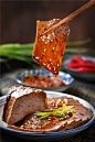 生鲜牛肉卤牛肉拍摄首页/专题设计