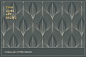 Thin Lines Art Deco Patterns 2 : The second set of amazing art deco patterns in thin lines.Various pattern design from fish-scale style, art nouveau, raylight to metropolis. The files are easy to use, tileable and editable