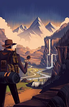 户外探险的魅力 Brian Edward Miller插画作品 - 灵感日报 : 如果你是一个户外运动爱好者、或者野外生存的勇士，那么这位来自美国科罗拉多的插画师Brian Edward Mi…
