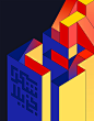 Typosters 017 : Typosters 017 — is a selection of this year's typography posters that express Arabic words/phrases in 3d geometric forms. 