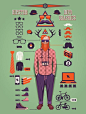 Hipster - The Travel Guide | Visual.ly