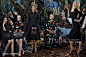杜嘉班纳 (Dolce&Gabbana) 2014秋冬女装广告大片摄影师：杜梅尼科·多尔奇 (Domenico Dolce) 模特：Claudia Schiffer、Bianca Balti、Kate Bogucharskaia、Vittoria Ceretti、Nastya Sten、Eva B