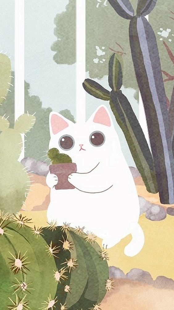 猫咪插画