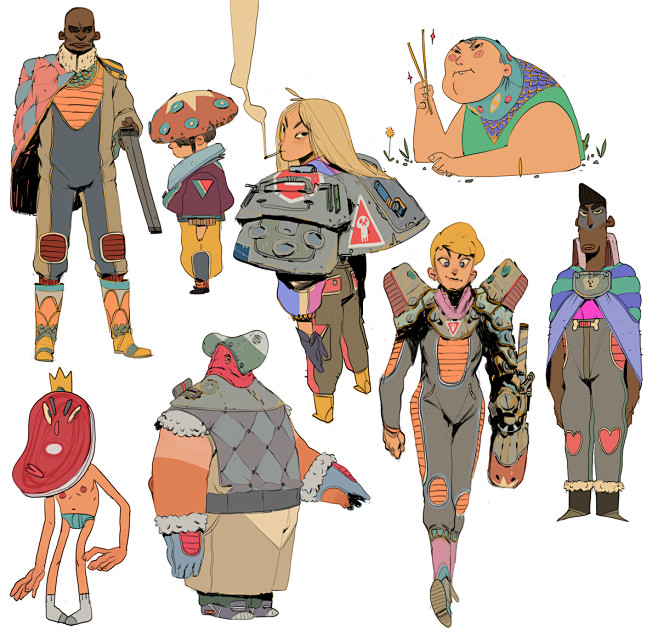chara blblbl by Zedi...
