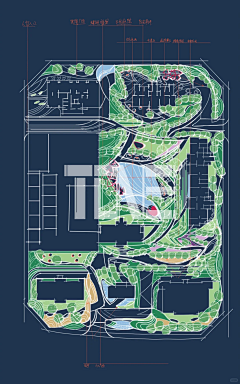 每日园林采集到01-景观平面图-Plan