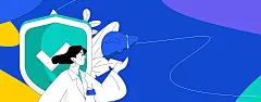 全国护肝日医疗人物扁平矢量概念运营手绘插画插画下载