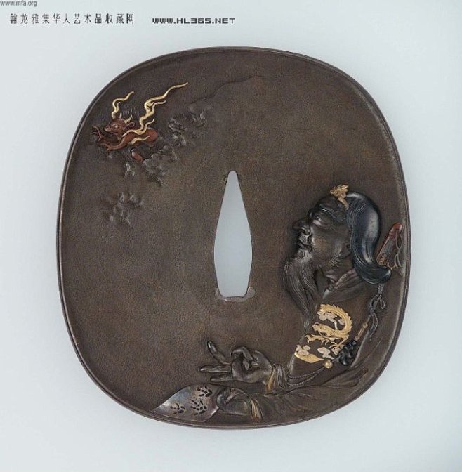 日本武士刀刀镡