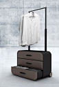 Traveler's Closet – Closet-styled Suitcase by Psychic Factory » Yanko Design